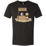 T-Shirts Vintage Black / Small Volleyball Help Men's Triblend T-Shirt