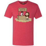 T-Shirts Vintage Red / Small Volleyball Help Men's Triblend T-Shirt