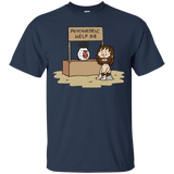 T-Shirts Navy / Small Volleyball Help T-Shirt