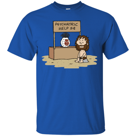 T-Shirts Royal / Small Volleyball Help T-Shirt