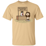 T-Shirts Vegas Gold / Small Volleyball Help T-Shirt
