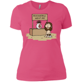 T-Shirts Hot Pink / X-Small Volleyball Help Women's Premium T-Shirt