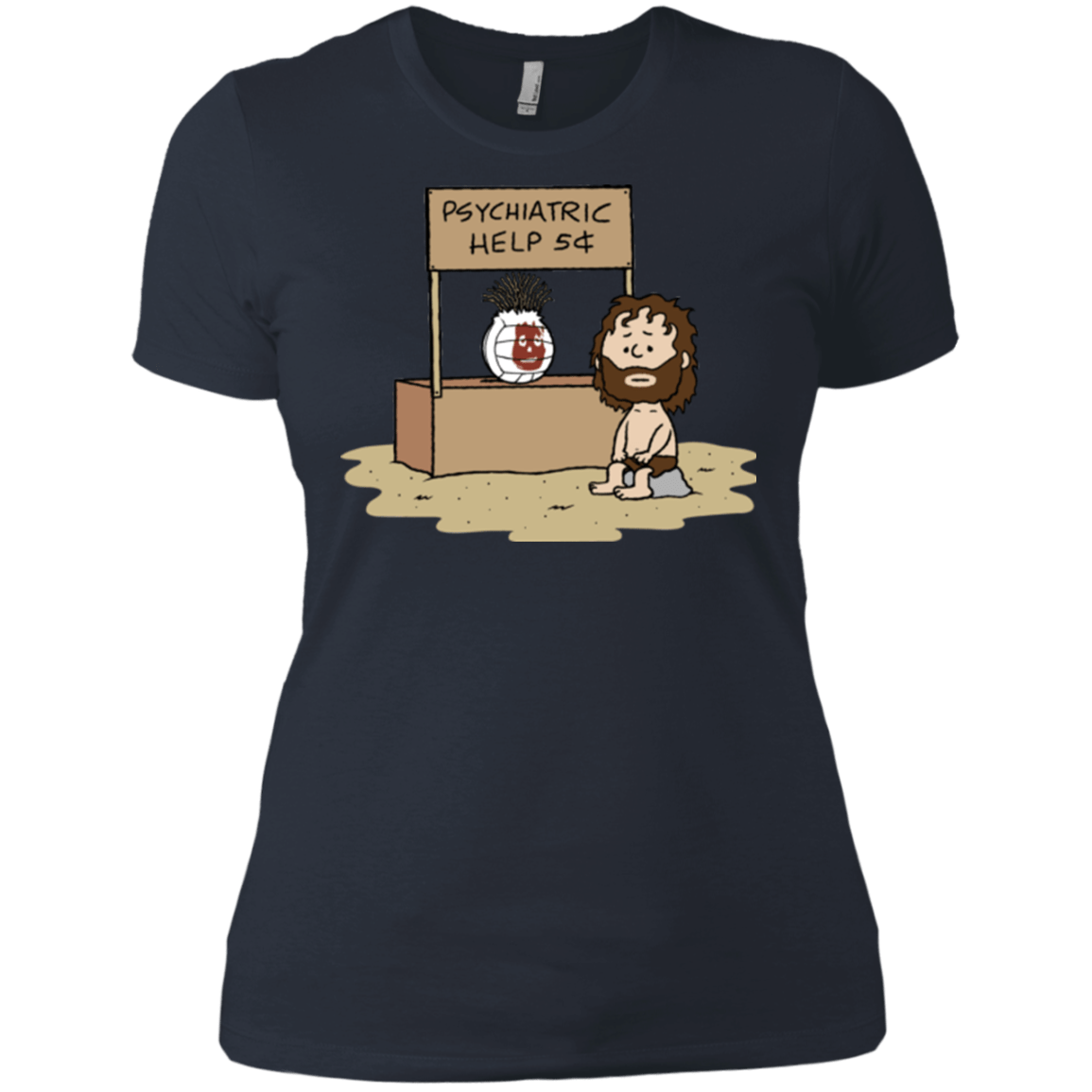 T-Shirts Indigo / X-Small Volleyball Help Women's Premium T-Shirt