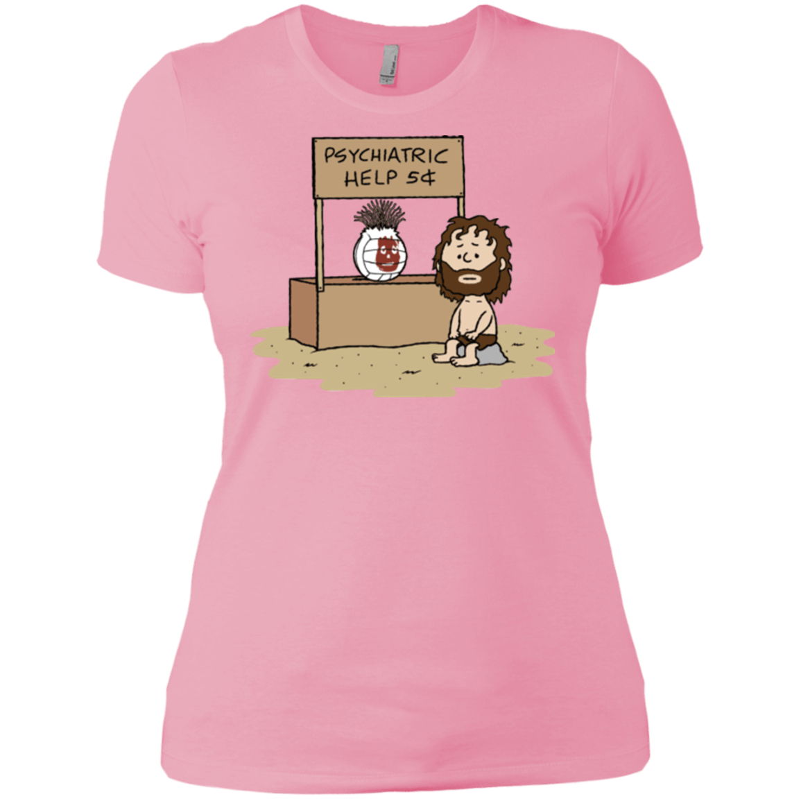 T-Shirts Light Pink / X-Small Volleyball Help Women's Premium T-Shirt