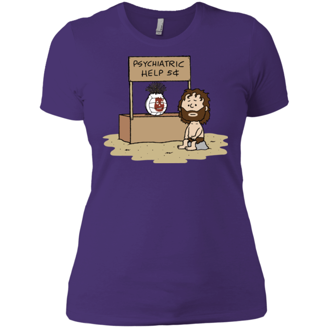 T-Shirts Purple Rush/ / X-Small Volleyball Help Women's Premium T-Shirt