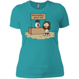 T-Shirts Tahiti Blue / X-Small Volleyball Help Women's Premium T-Shirt