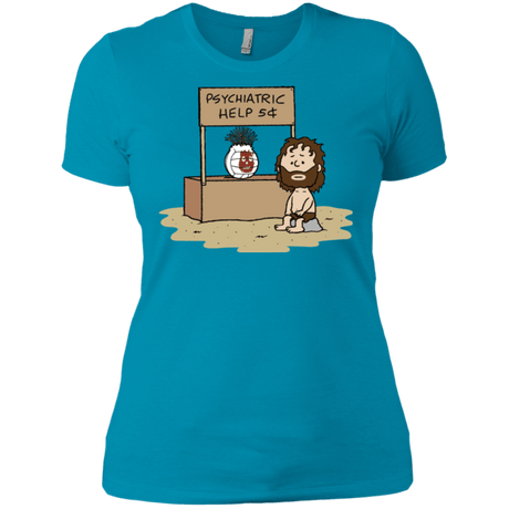 T-Shirts Turquoise / X-Small Volleyball Help Women's Premium T-Shirt