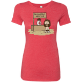 T-Shirts Vintage Red / Small Volleyball Help Women's Triblend T-Shirt