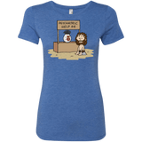 T-Shirts Vintage Royal / Small Volleyball Help Women's Triblend T-Shirt