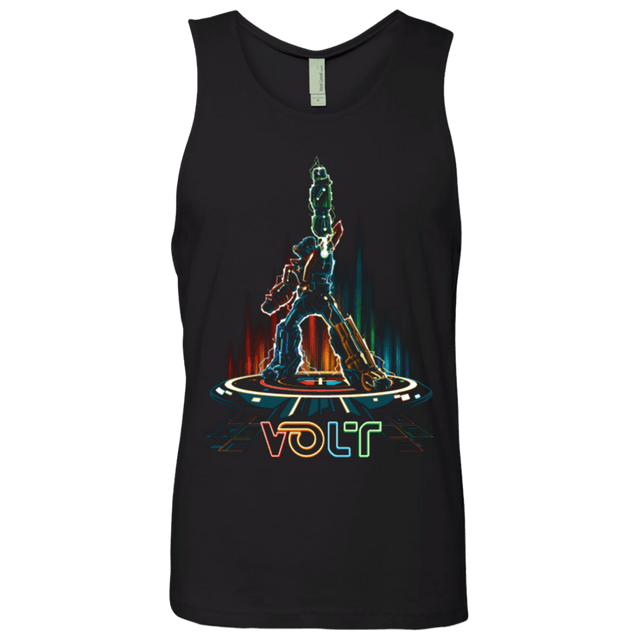 T-Shirts Black / Small VOLT(Tron) Men's Premium Tank Top
