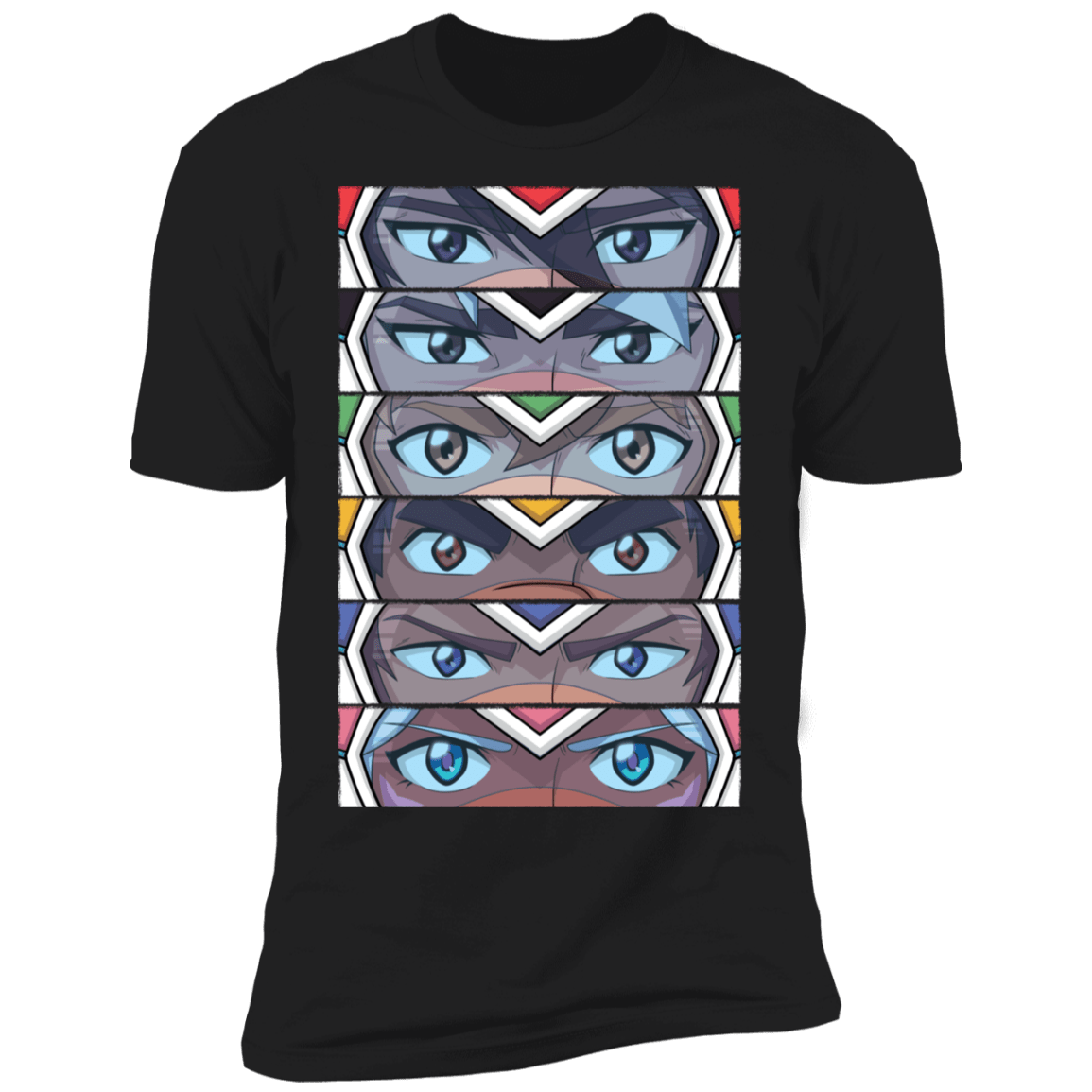 T-Shirts Black / X-Small Voltron Eyes Men's Premium T-Shirt