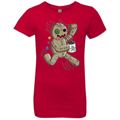 T-Shirts Red / YXS Voodoo Coffee Runner Girls Premium T-Shirt