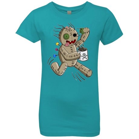 T-Shirts Tahiti Blue / YXS Voodoo Coffee Runner Girls Premium T-Shirt