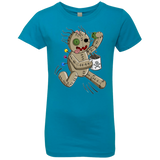 T-Shirts Turquoise / YXS Voodoo Coffee Runner Girls Premium T-Shirt