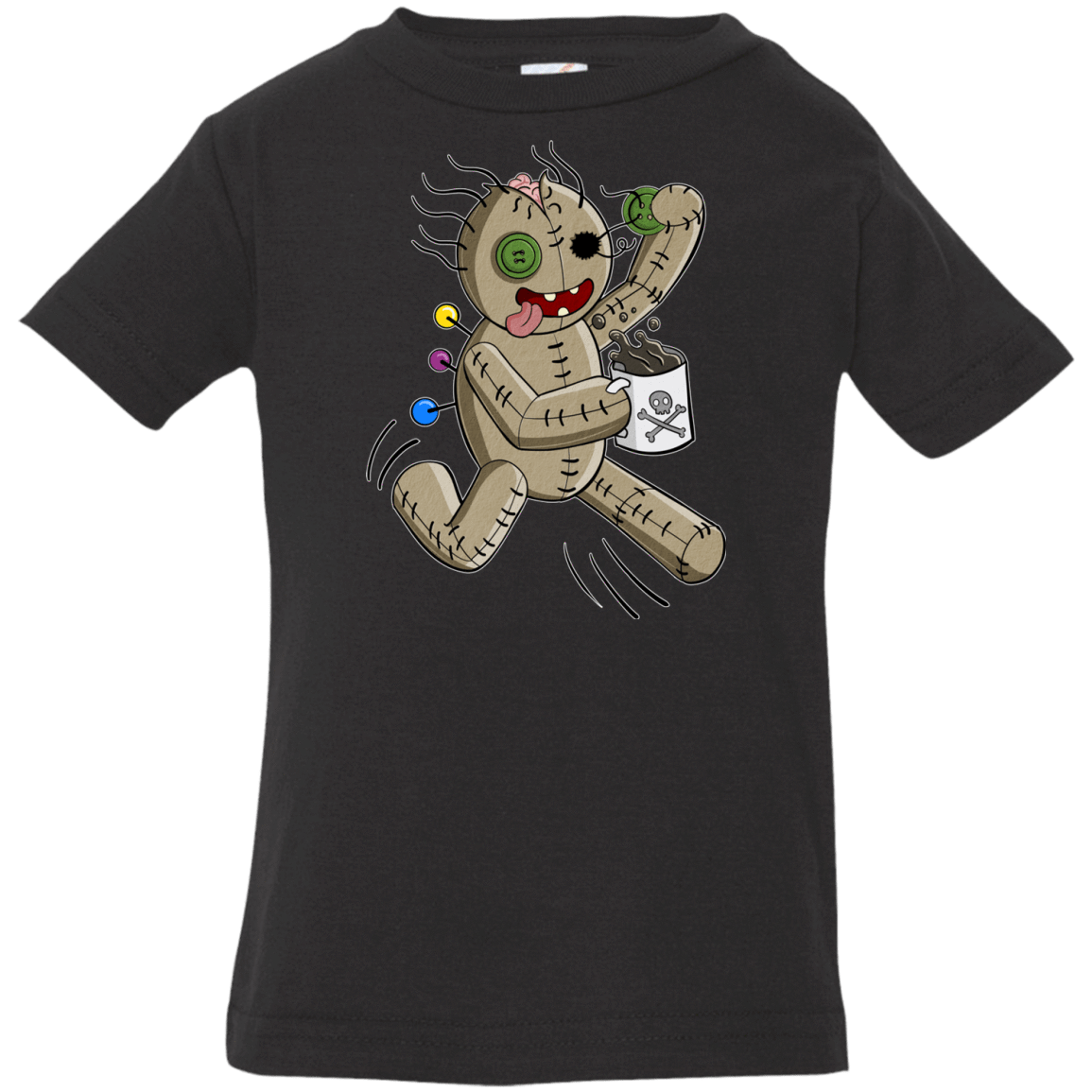 T-Shirts Black / 6 Months Voodoo Coffee Runner Infant Premium T-Shirt