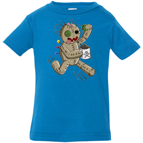 T-Shirts Cobalt / 6 Months Voodoo Coffee Runner Infant Premium T-Shirt