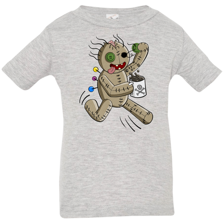 T-Shirts Heather Grey / 6 Months Voodoo Coffee Runner Infant Premium T-Shirt