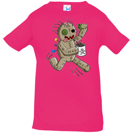 T-Shirts Hot Pink / 6 Months Voodoo Coffee Runner Infant Premium T-Shirt