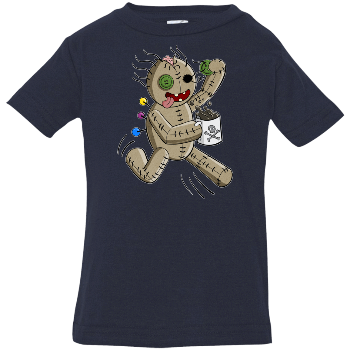 T-Shirts Navy / 6 Months Voodoo Coffee Runner Infant Premium T-Shirt