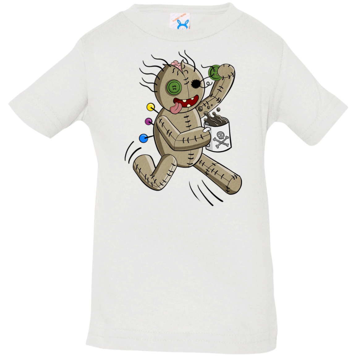 T-Shirts White / 6 Months Voodoo Coffee Runner Infant Premium T-Shirt