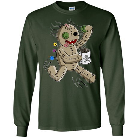 T-Shirts Forest Green / S Voodoo Coffee Runner Long Sleeve T-Shirt