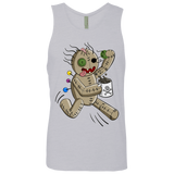 T-Shirts Heather Grey / S Voodoo Coffee Runner Men's Premium Tank Top