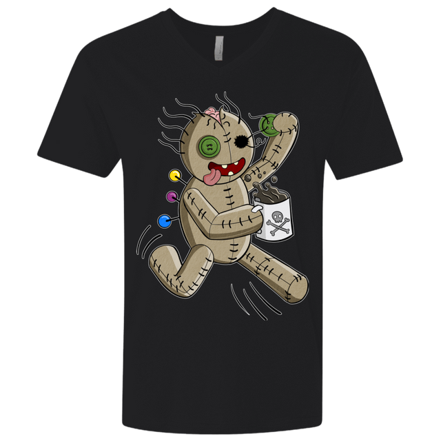 T-Shirts Black / X-Small Voodoo Coffee Runner Men's Premium V-Neck