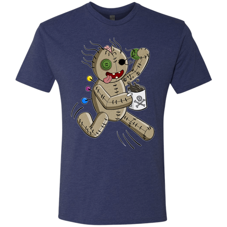 T-Shirts Vintage Navy / S Voodoo Coffee Runner Men's Triblend T-Shirt