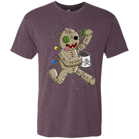T-Shirts Vintage Purple / S Voodoo Coffee Runner Men's Triblend T-Shirt