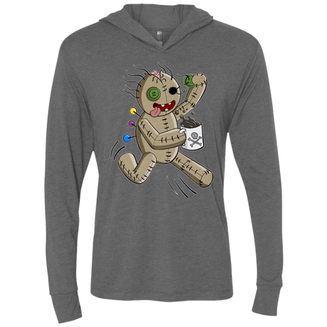 T-Shirts Premium Heather / X-Small Voodoo Coffee Runner Triblend Long Sleeve Hoodie Tee