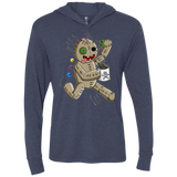 T-Shirts Vintage Navy / X-Small Voodoo Coffee Runner Triblend Long Sleeve Hoodie Tee