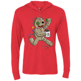 T-Shirts Vintage Red / X-Small Voodoo Coffee Runner Triblend Long Sleeve Hoodie Tee