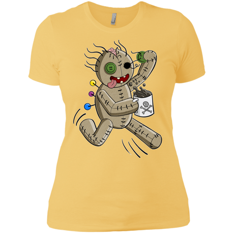 T-Shirts Banana Cream/ / X-Small Voodoo Coffee Runner Women's Premium T-Shirt