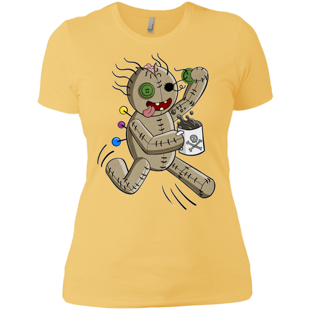 T-Shirts Banana Cream/ / X-Small Voodoo Coffee Runner Women's Premium T-Shirt