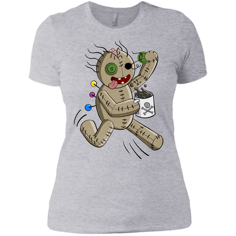 T-Shirts Heather Grey / X-Small Voodoo Coffee Runner Women's Premium T-Shirt