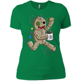 T-Shirts Kelly Green / X-Small Voodoo Coffee Runner Women's Premium T-Shirt