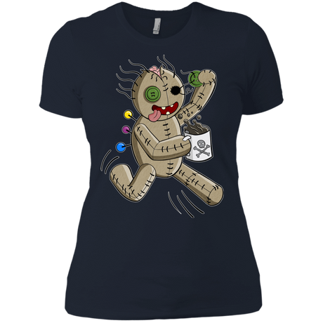 T-Shirts Midnight Navy / X-Small Voodoo Coffee Runner Women's Premium T-Shirt