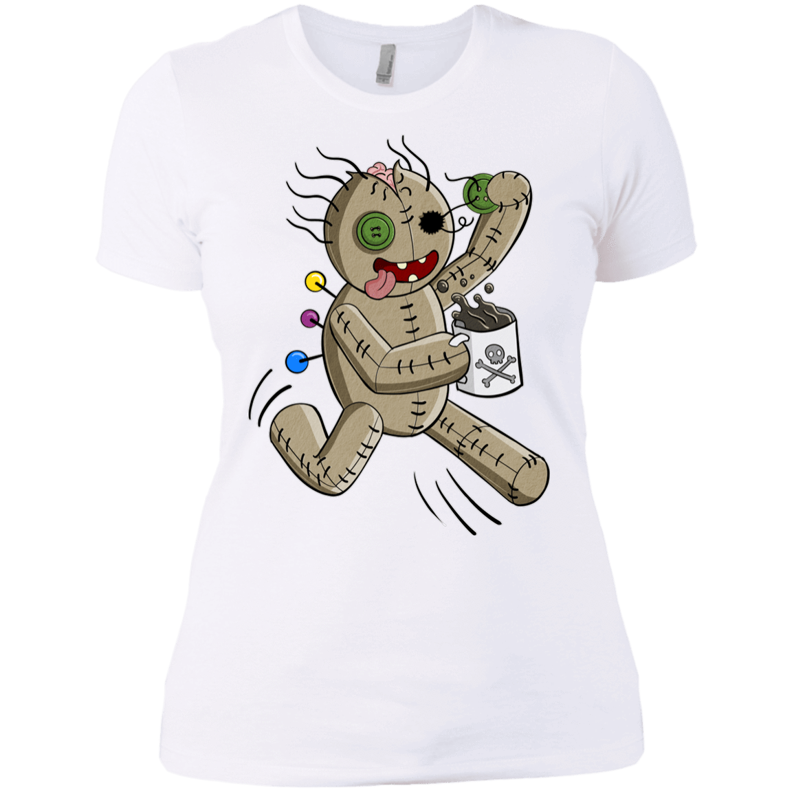 T-Shirts White / X-Small Voodoo Coffee Runner Women's Premium T-Shirt