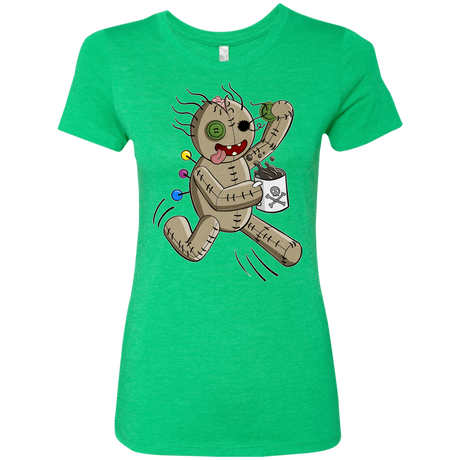 T-Shirts Envy / S Voodoo Coffee Runner Women's Triblend T-Shirt