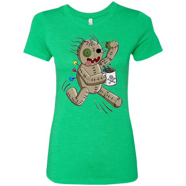 T-Shirts Envy / S Voodoo Coffee Runner Women's Triblend T-Shirt