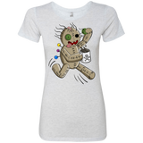 T-Shirts Heather White / S Voodoo Coffee Runner Women's Triblend T-Shirt