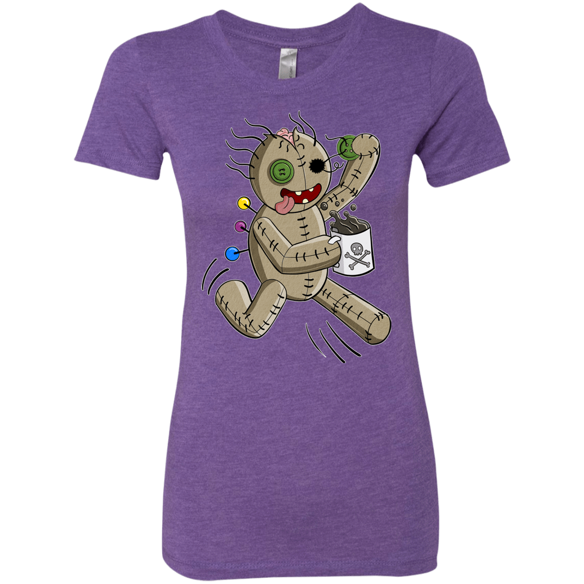 T-Shirts Purple Rush / S Voodoo Coffee Runner Women's Triblend T-Shirt