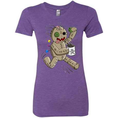 T-Shirts Purple Rush / S Voodoo Coffee Runner Women's Triblend T-Shirt