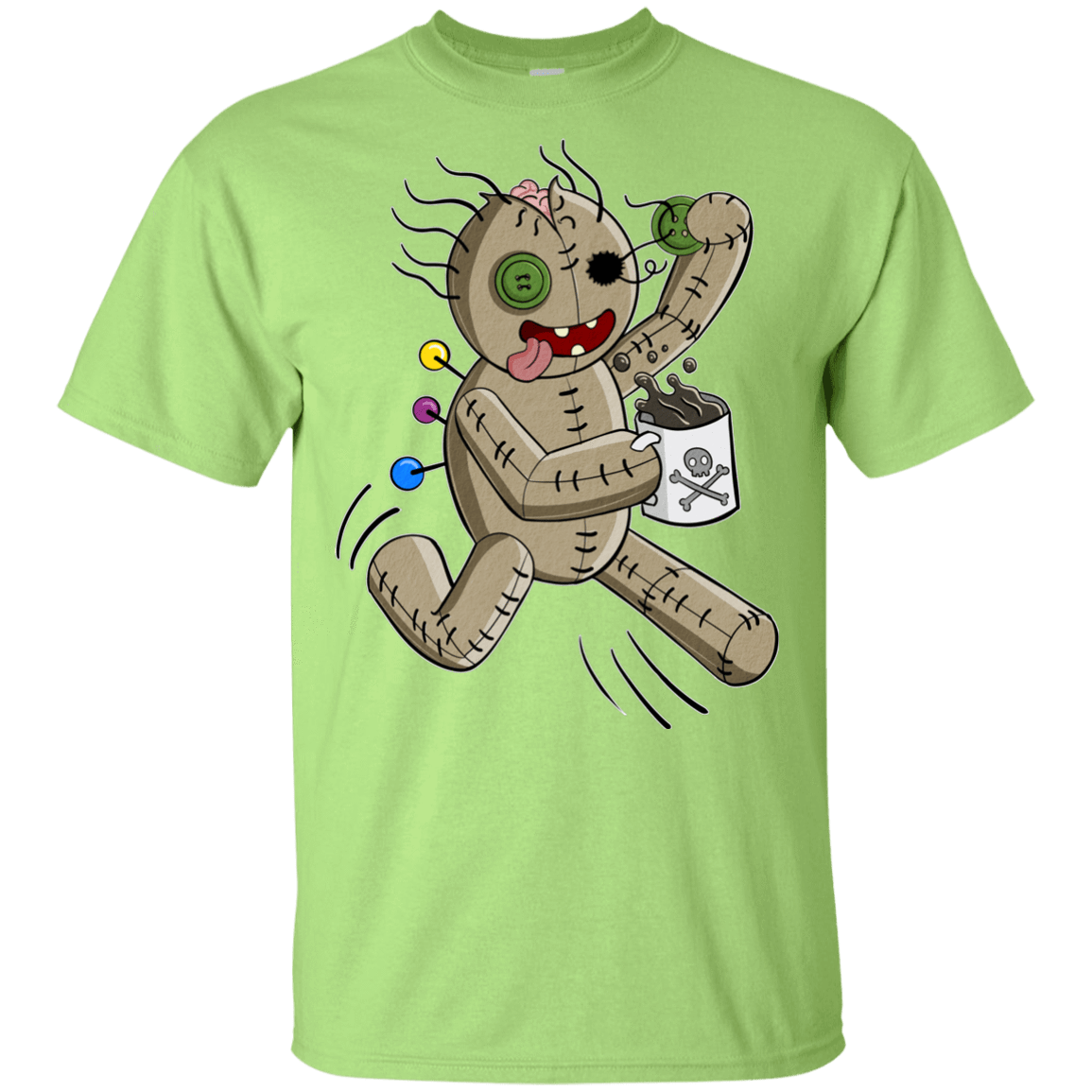 T-Shirts Mint Green / YXS Voodoo Coffee Runner Youth T-Shirt