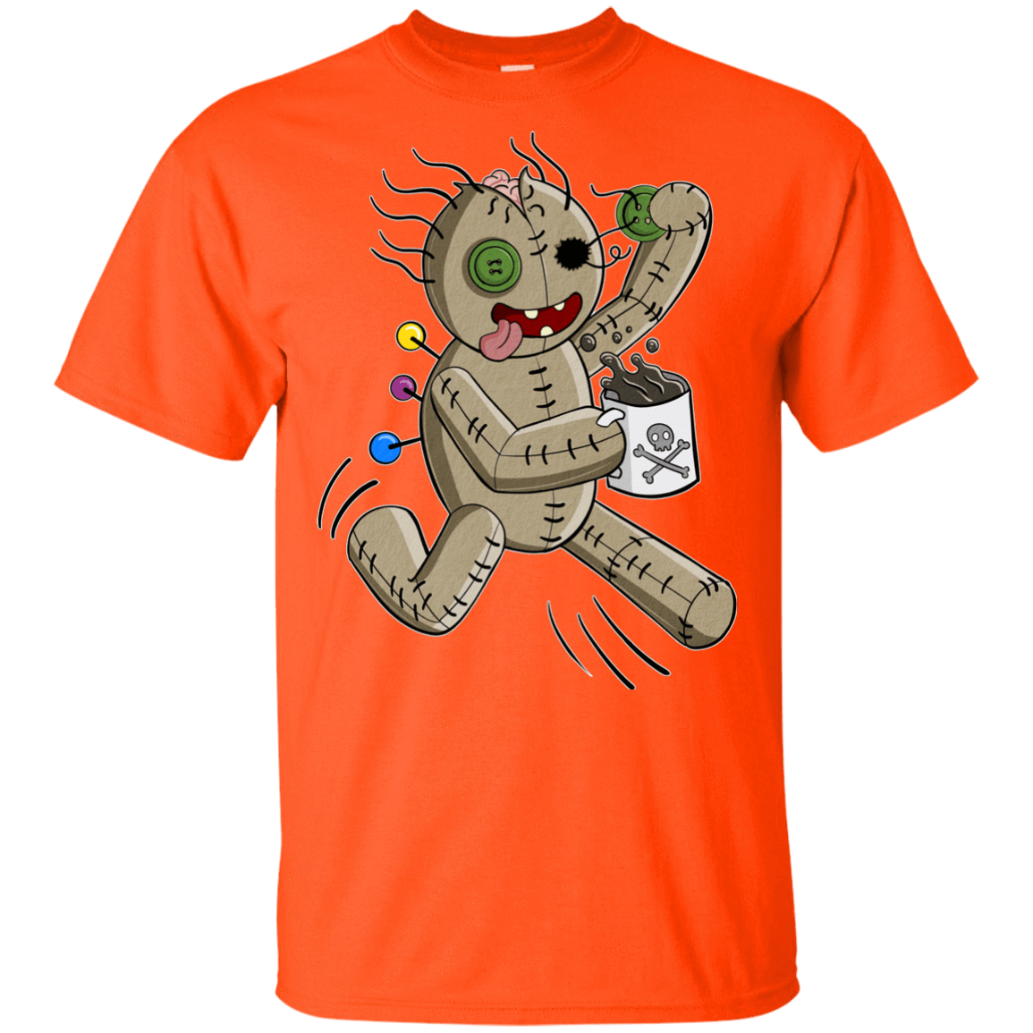 T-Shirts Orange / YXS Voodoo Coffee Runner Youth T-Shirt
