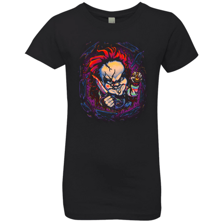 T-Shirts Black / YXS Voodoo Doll of Death Girls Premium T-Shirt