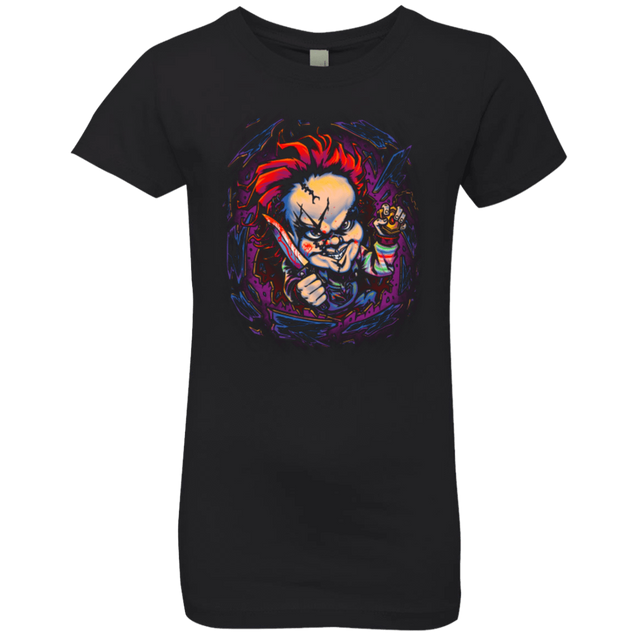 T-Shirts Black / YXS Voodoo Doll of Death Girls Premium T-Shirt