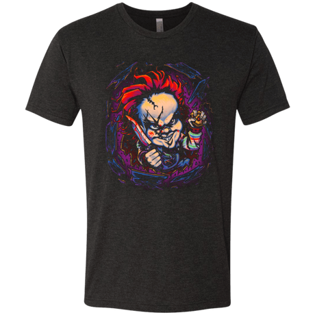 T-Shirts Vintage Black / Small Voodoo Doll of Death Men's Triblend T-Shirt