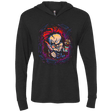 T-Shirts Vintage Black / X-Small Voodoo Doll of Death Triblend Long Sleeve Hoodie Tee