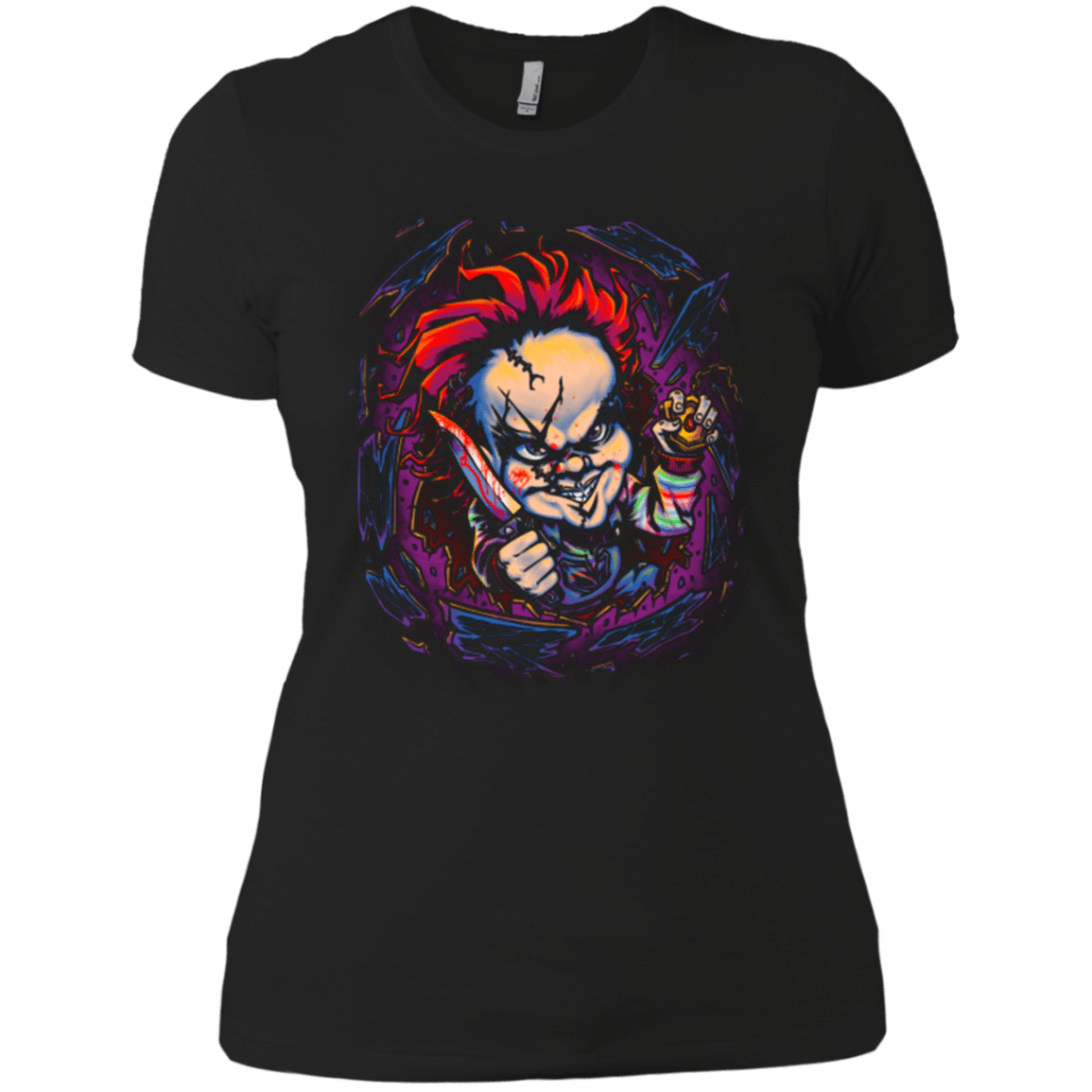 T-Shirts Black / X-Small Voodoo Doll of Death Women's Premium T-Shirt